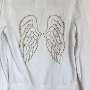 Victoria's Secret Y2K Super Model Essentials Angel Wings Hoodie Sz M